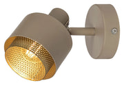 Applique moderna E14 bronzo chiaro oro Fedora Rabalux