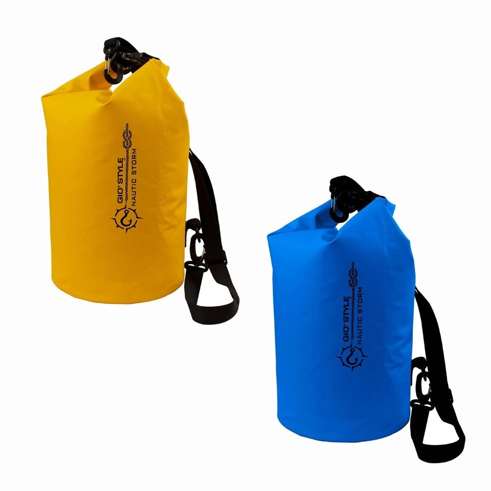 Trade Shop - Borsa Termica Impermeabile Dry Bag Nautic Storm Medium Capacita' Da 10 Lt ø20x45cm -