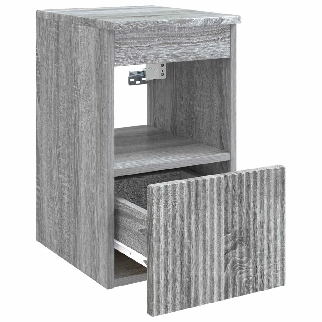 Mobile da Bagno Sonoma grigio 30 x 41 x 50 cm 890498