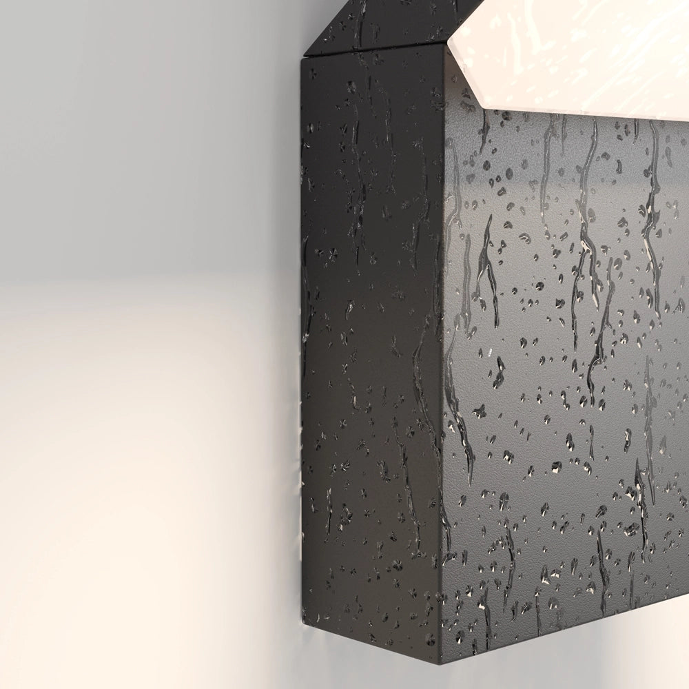 Applique esterna Maytoni Paso LED 12W 3000K IP54 nera