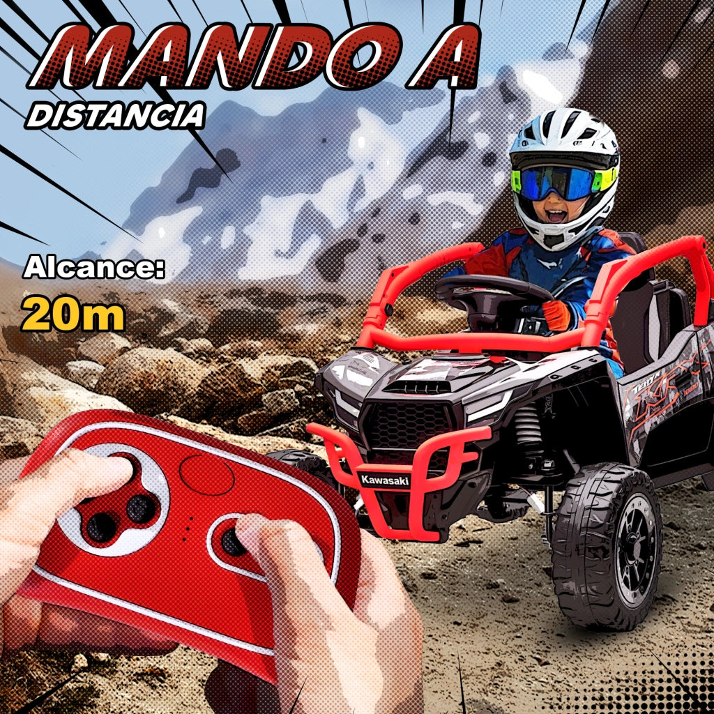 Giocattolo Auto Bambini 12V ¨C Zephmum ¨C Rosso