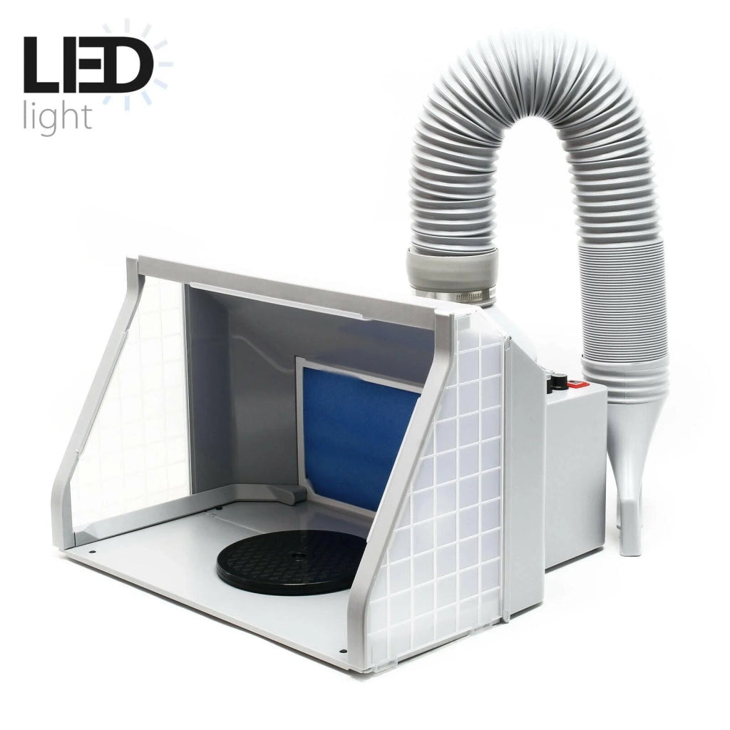 Cabina di aspirazione da 9 m³/min con illuminazione a LED e doppia ventilazione regolabile 16_0002403