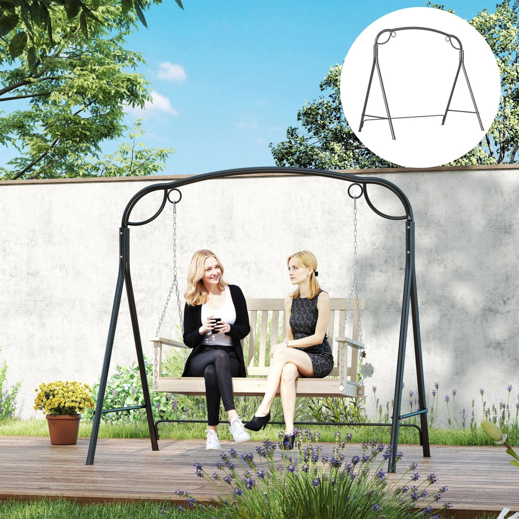 Struttura per altalena da giardino ¨C Xylo ¨C metallo finitura bronzo 172x126x170 cm