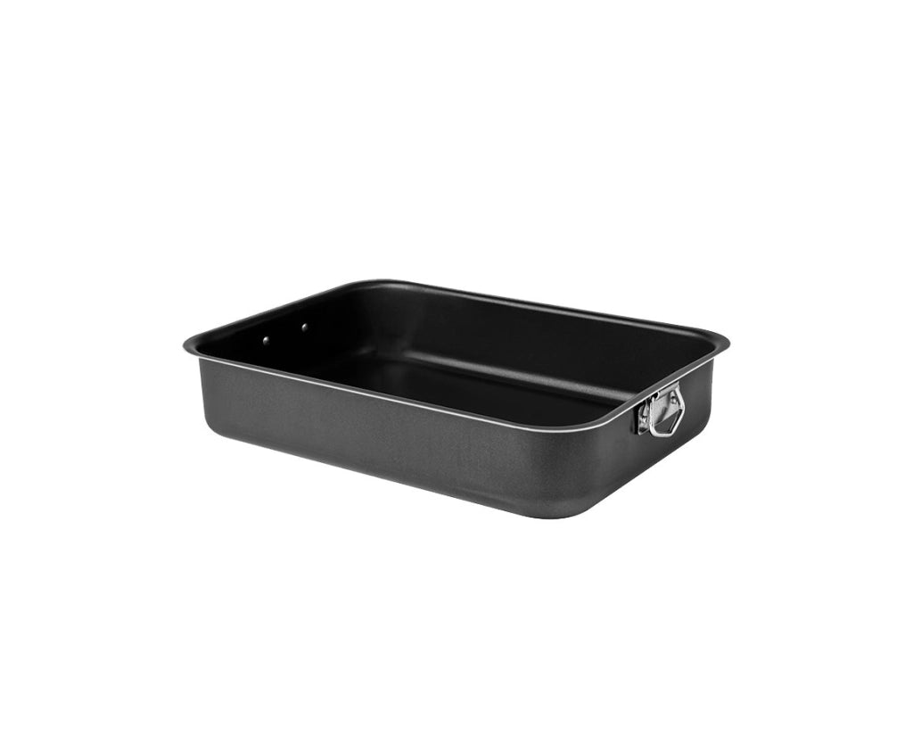 LASAGNERA CON ANELLO 'BLACK LINE' cm 25x20,5x6h - PENTALUX
