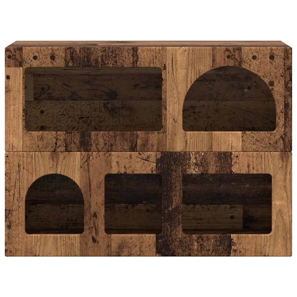 Credenza Legno vecchio 80.5 x 35 x 59 cm Legno multistrato 891332