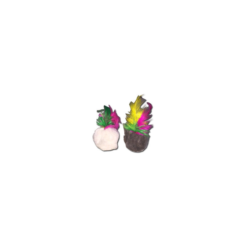 ZOOV SET 2 PALLINE IN PELUCHE C/SUONO- 1,0 pz