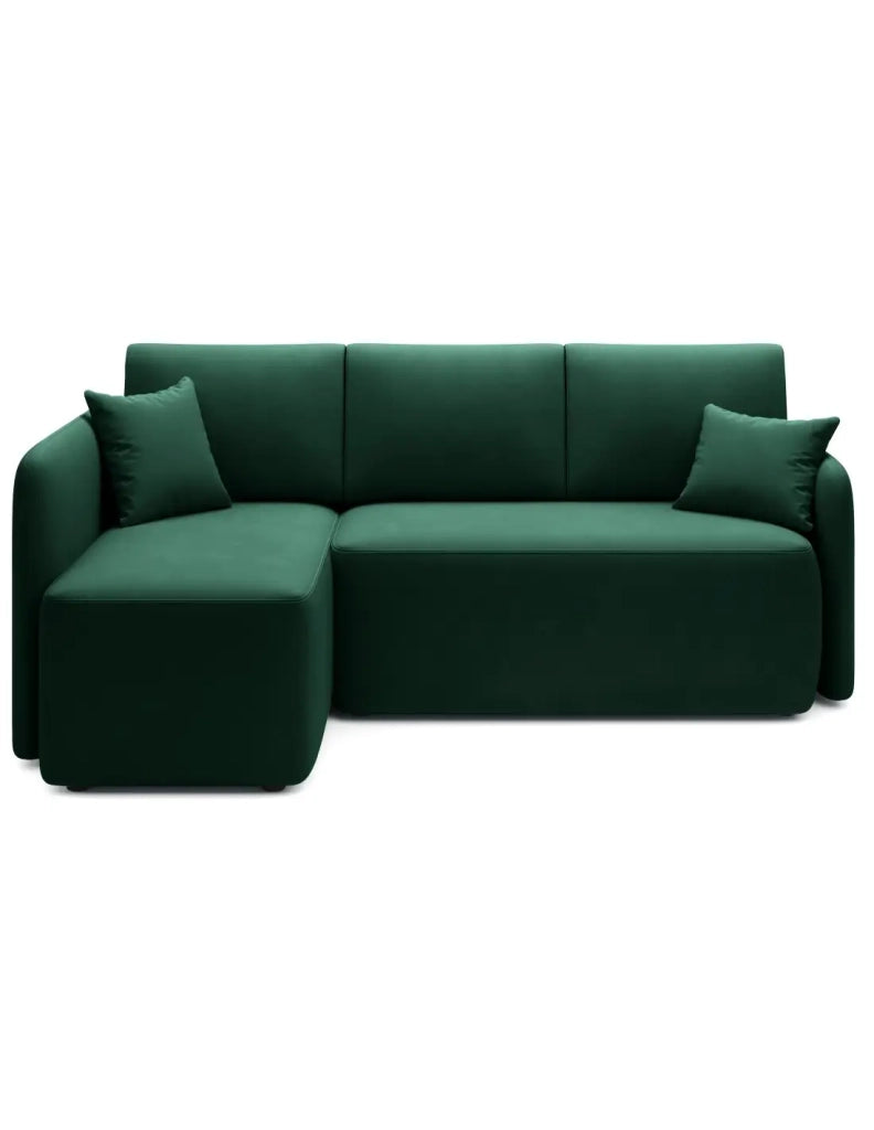 Divano ad angolo collezione HEDSON colore Verde smeraldo