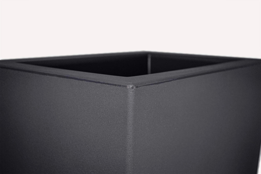 Cheonda - Teraplast Schio Pflanzkasten, Höhe 50 cm, Anthrazit