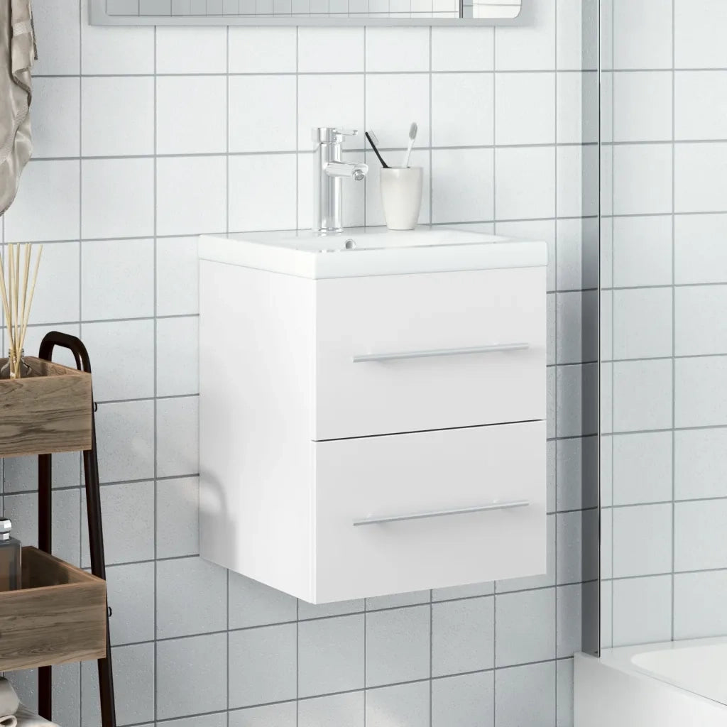 Mobile da Bagno con Lavabo | Armadio Lavabo Bianco