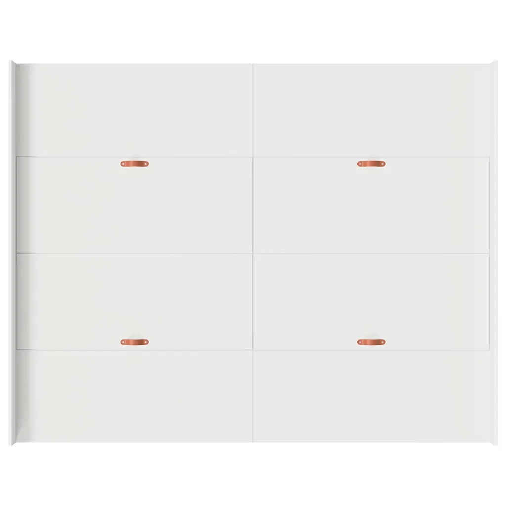 Struttura letto con contenitore Bianco 140 x 200 cm 3335293