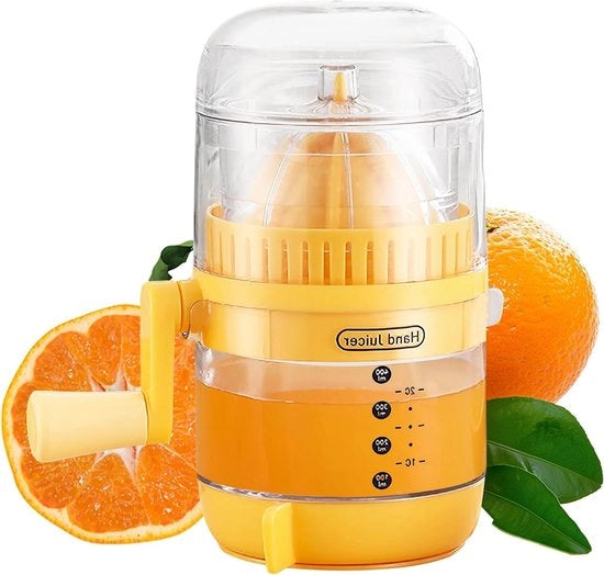 Manicotto da frutta 2 in 1 con coperchio e manico per arance, limoni e pompelmi