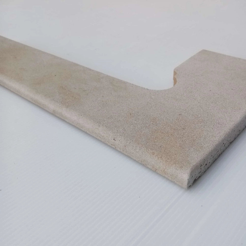 Battiscala sinistro klinker per serie capri colore beige - 1pz