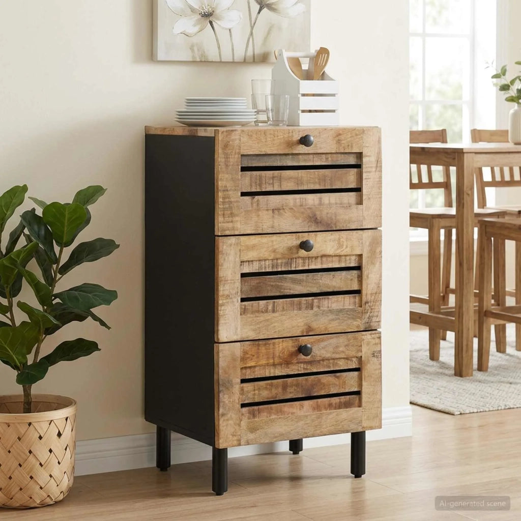 Armadi di Stoccaggio Naturale 40 x 33 x 75 cm 4018867