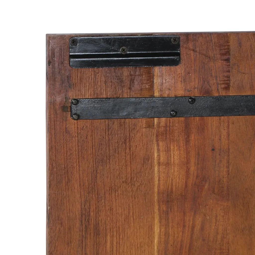 Testiera Multicolore 200 cm in Legno Massello Recupero 4017516