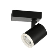 Faretto da soffitto LED orientabile nero 5W Helvia Italux