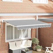 Struttura della tenda Antracite e Bianco 350 x 200 cm 3329679