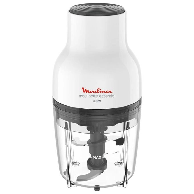 Moulinex DJ520110 Moulinette Essential Mini Tritatutto 3 in 1 300W 0,4 L 4 lame colore Bianco