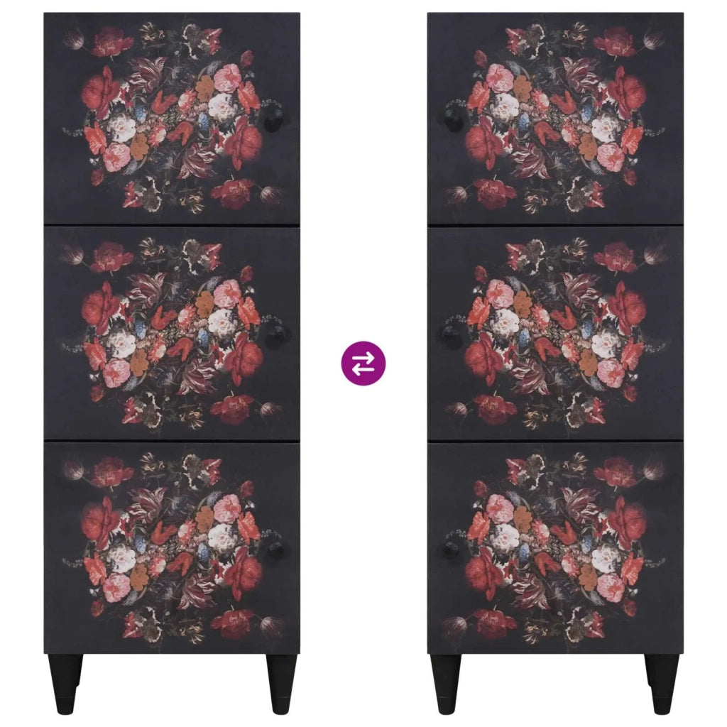 Armadi di Stoccaggio con porta Multicolore 40 x 33,5 x 110 cm 4018729