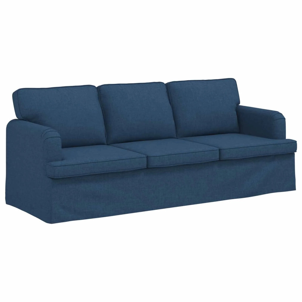 Set di divani 2 pcs Blu 222 x 80 x 82 cm Tessuto 3407594