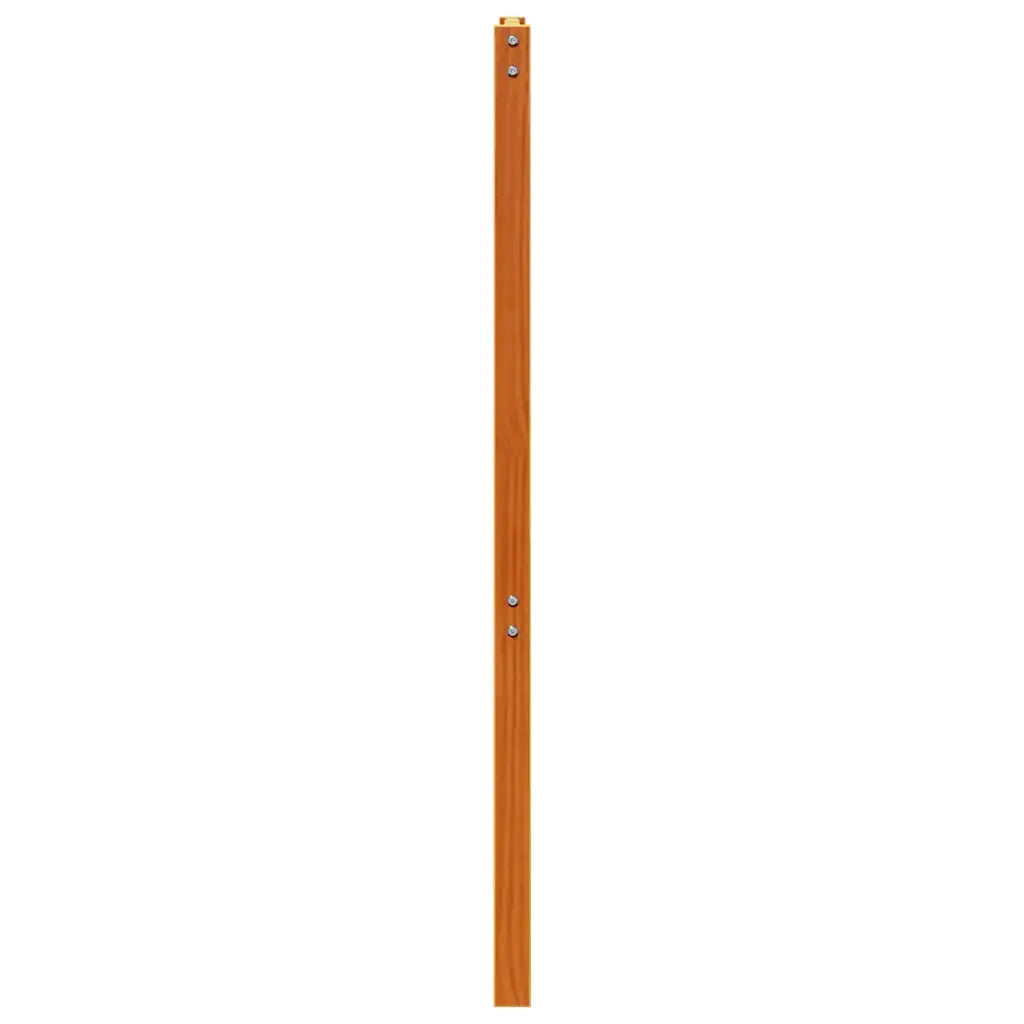 Testiera | Testata Marrone Cera 135 cm in Legno Massello di Pino