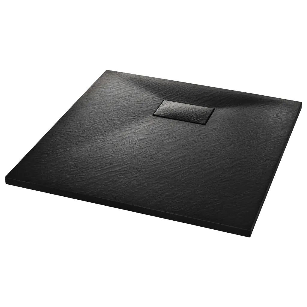 Piatto Doccia in SMC Nero 80x80 cm CFW5836867