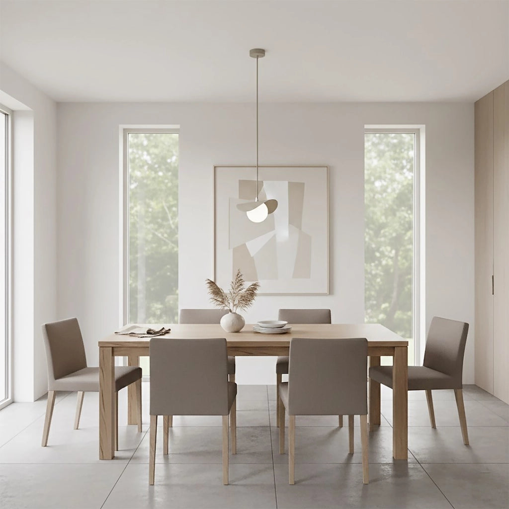 Lampada a sospensione RITUAL 1xG9 beige bianca Emibig