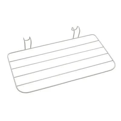 Stendibiancheria universale per termoarredo in acciaio bianco 51x28