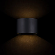 Lampada da parete Outdoor in Metallo Fulton Nero