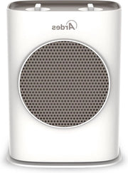 Riscaldatore oscillante a ventilazione ceramica - 1500 W - riscaldatore a ventilazione silenzioso - compatto e portatile con maniglia