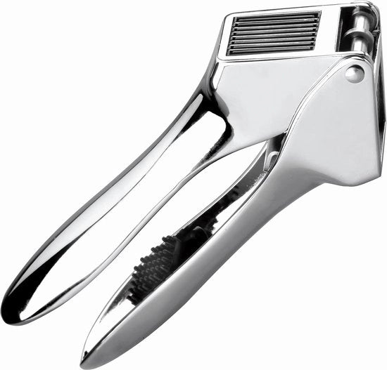 Knoflookpers in Acciaio Inossidabile - Argento - Dimensioni 20 x 30 x 30 cm