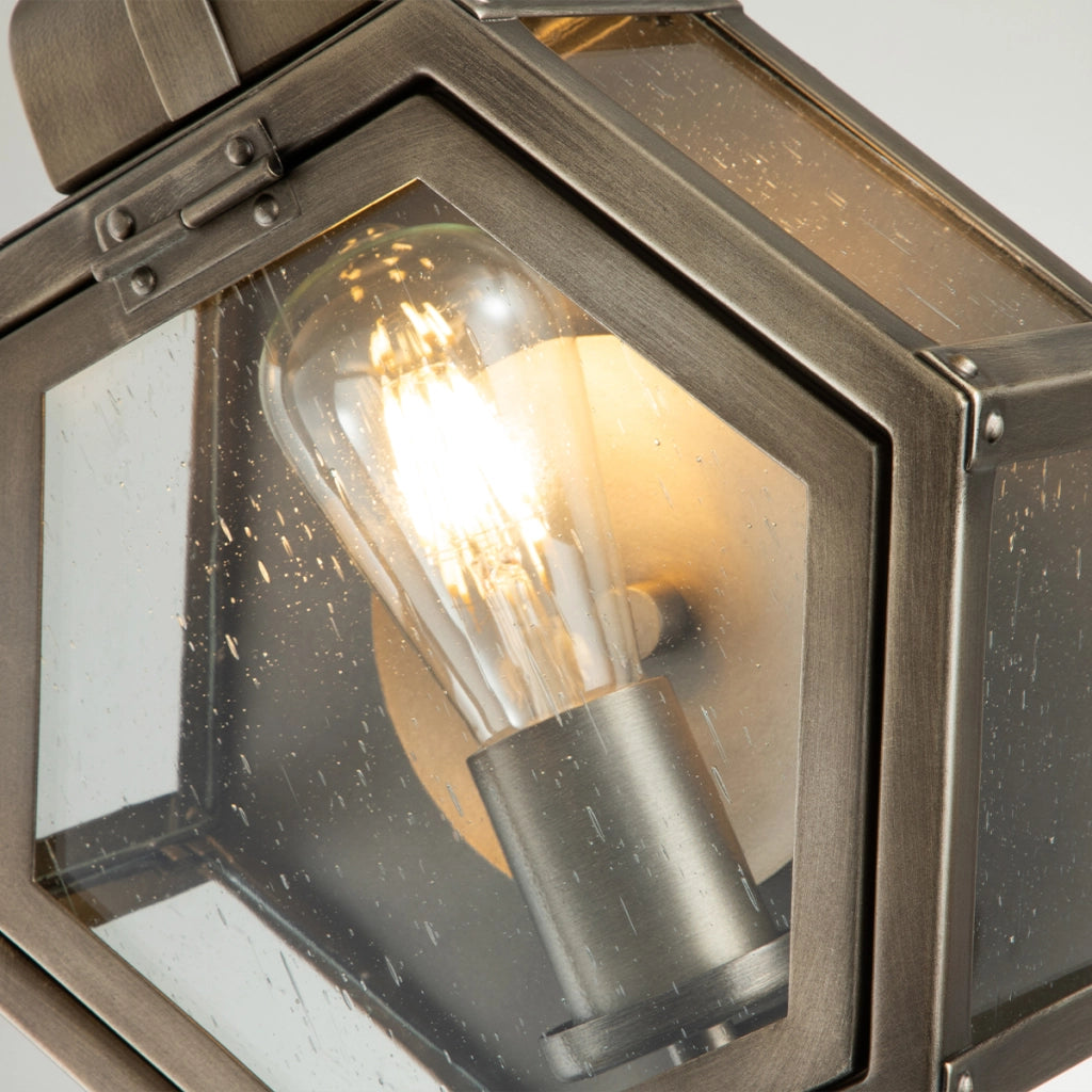 Applique esterna Heath bronzo ossidato E27 40W Quintiesse