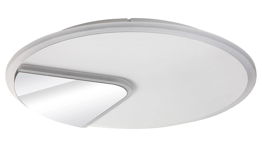 Plafoniera LED rotonda 46cm 40W bianca Rabalux Boswell