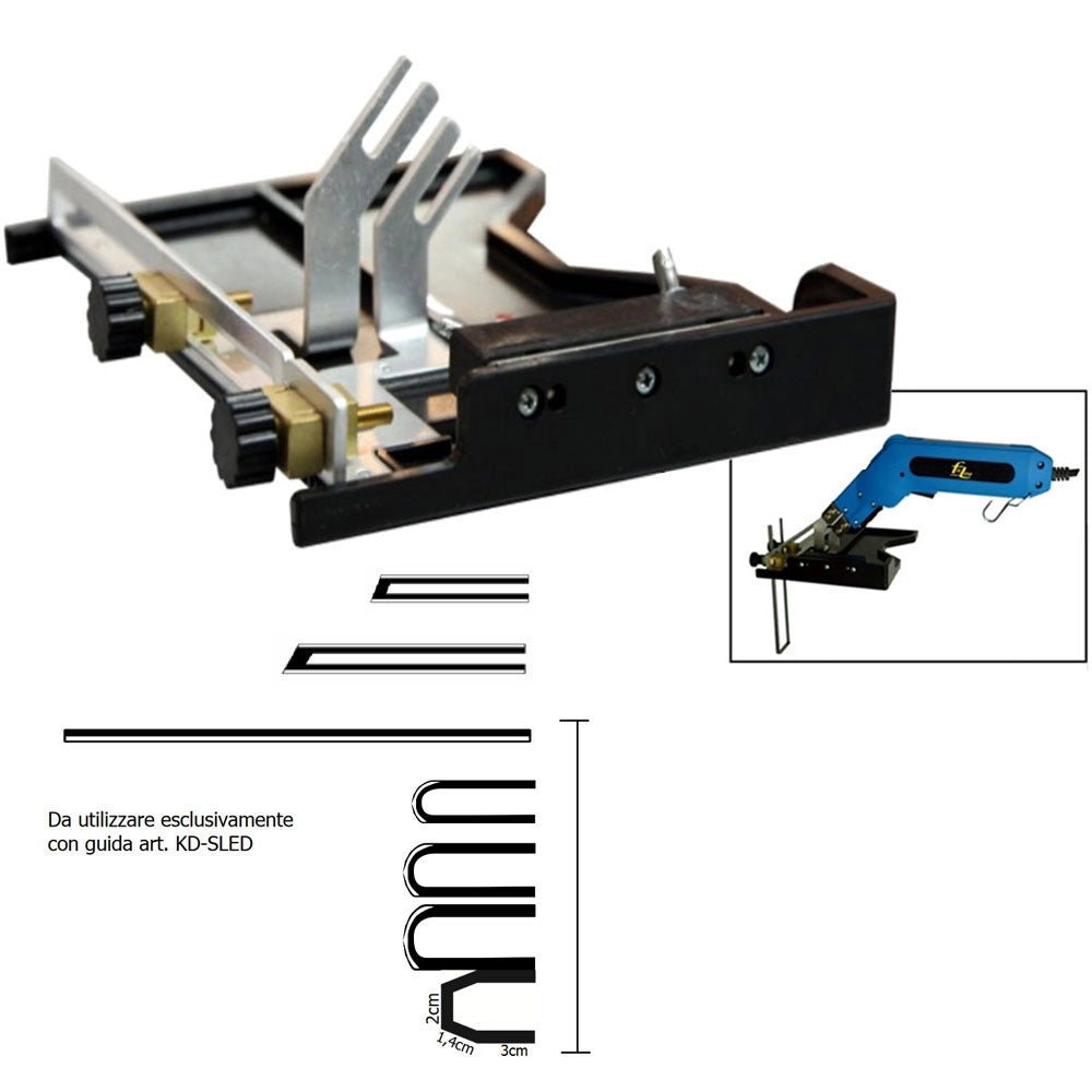 Guida Taglierina Elettrica Per Polistirolo FIXLINE Cutter Termico
