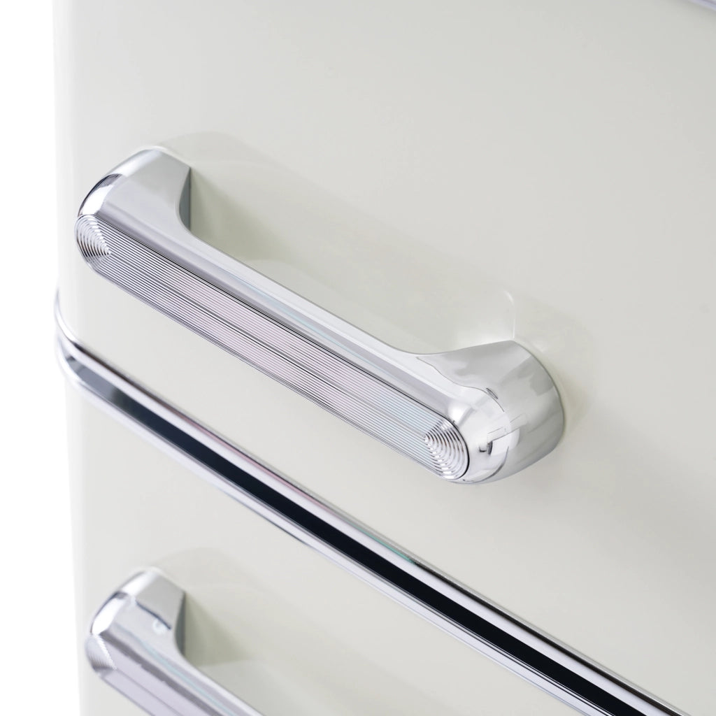 Frigorifero Retro con Congelatore ¨C MINIMAL ¨C 72 L, 21 L freezer, LED, Classe E