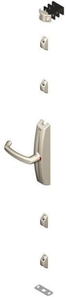 Cremone pompiere con manico rotante dualis 7211 - Finitura: Bianco RAL 9010