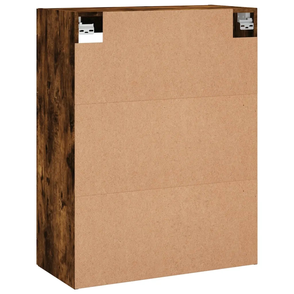 Mobile a Parete Rovere Fumo 69,5x34x90 cm 828497