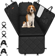Hond 2.0 - Auto-Achterbank Beschermhoes Waterdicht e Krasvast con Finestra di Visuale - Adatto per SUV e Cinture di Sicurezza - Inclusa Tasca per Porta oggetti - Copertura per Bagagliaio