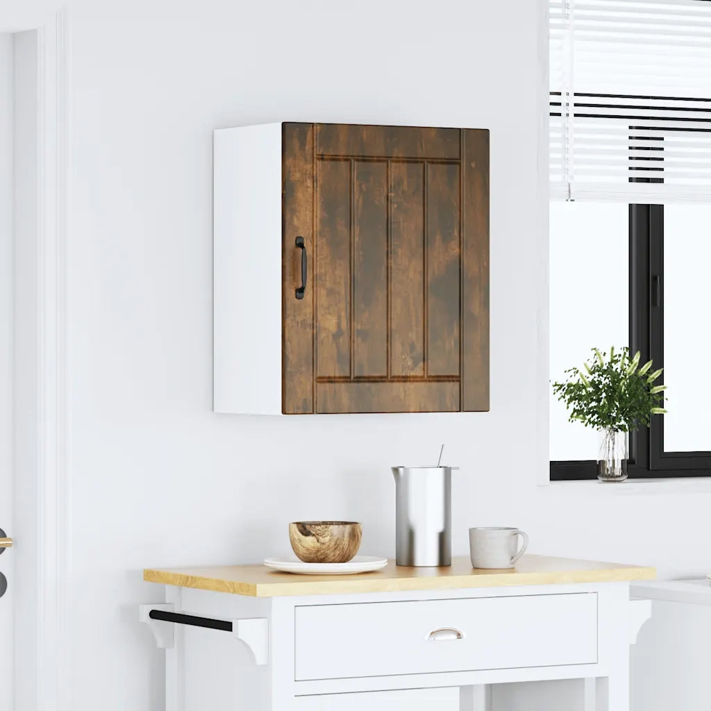 Pensile da Cucina Lucca Rovere Fumo in Legno Multistrato 853807