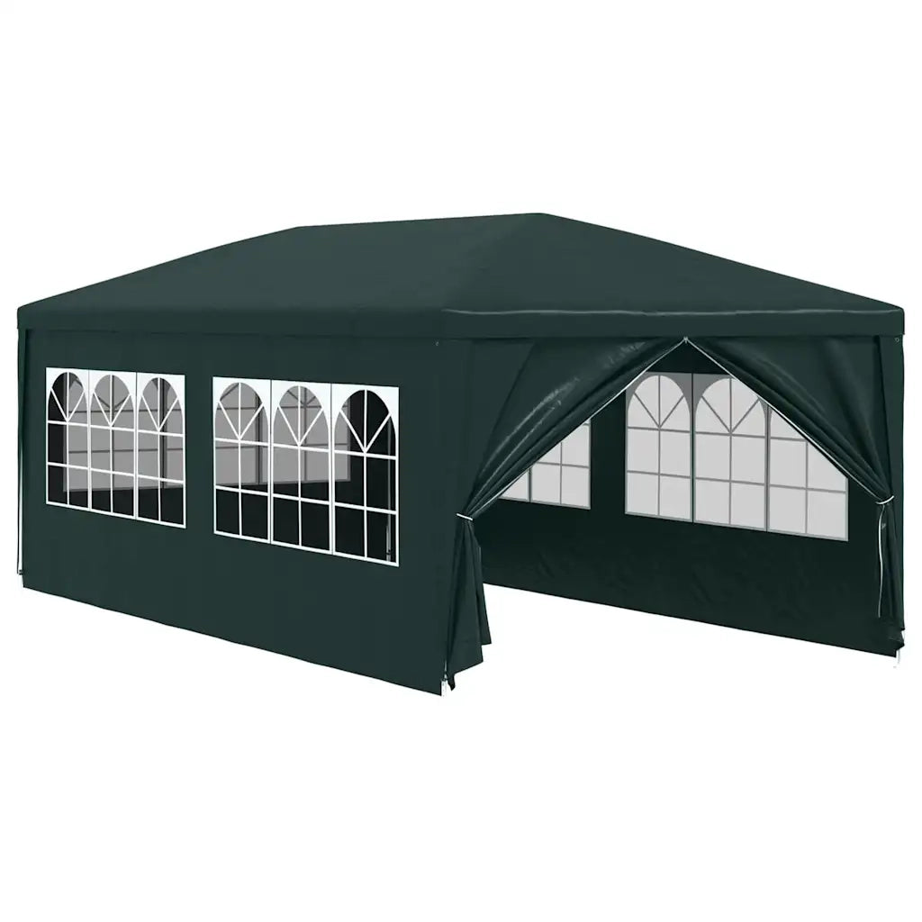 Tenda per Feste-Tenda Gazebo 3x6 m Verde