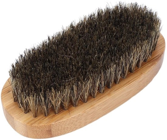 Pennello per la barba in bambù - piccolo e pratico