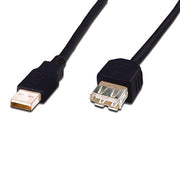 CAVO PROLUNGA USB 3MT BLACK M/F - DIGITUS