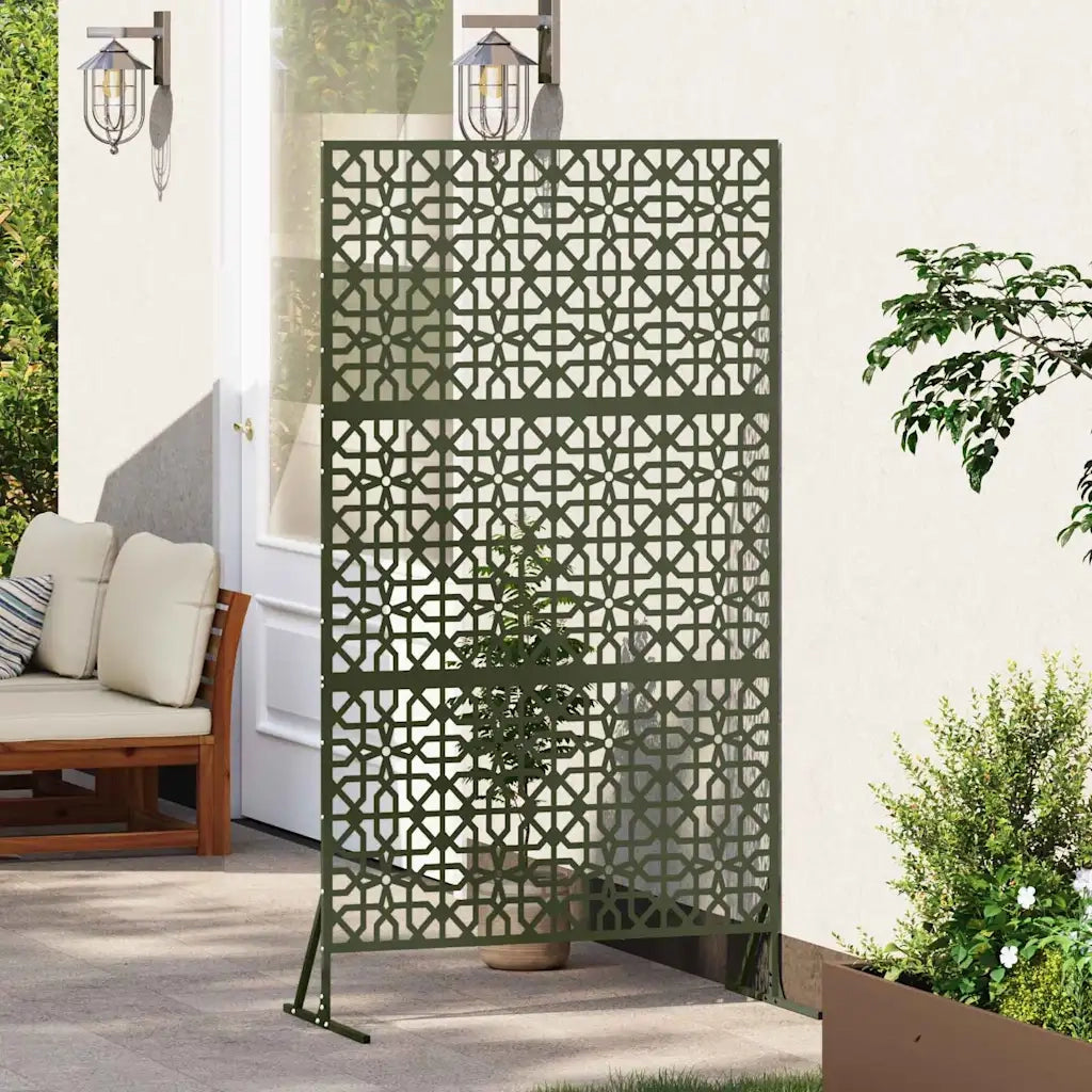 Schermo per Privacy Oliva 100 x 50 x 180 cm Acciaio 868573