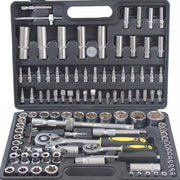 Trade Shop - Set Di Chiavi Cassetta Attrezzi Cricchetto Bussole Boccole Inserti Kit Da 109pz -