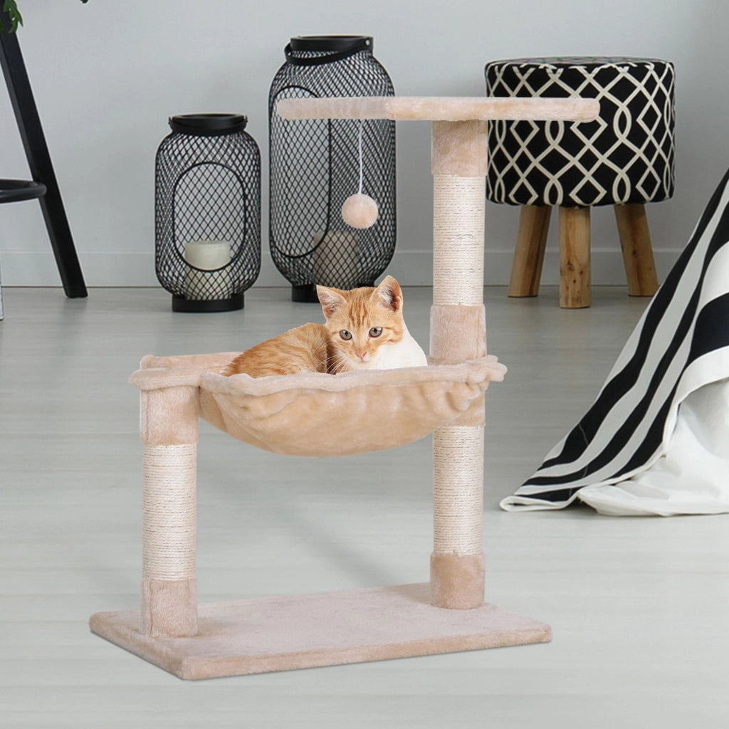 Albero per gatti 3 griffatoi ¨C Minimal ¨C 50x36x70 cm