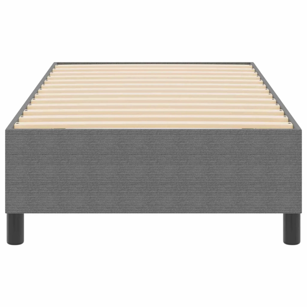Struttura letto piattaforma-Giroletto-Rete del Letto Grigio chiaro 90 x 200 cm