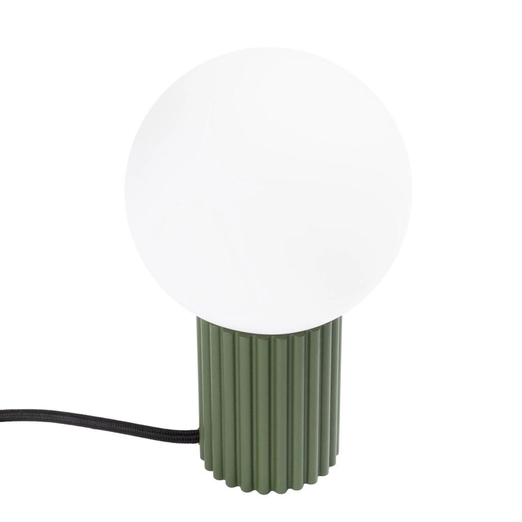 Lampada da tavolo HALO verde oliva