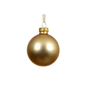 Pallina Vt opaco oro chiaro d10cm