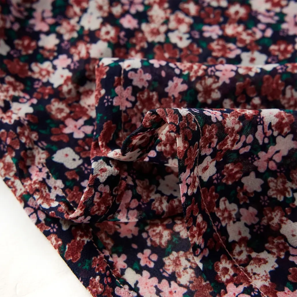 Camicia da Bambina a Maniche Lunghe Rosa Scuro 92