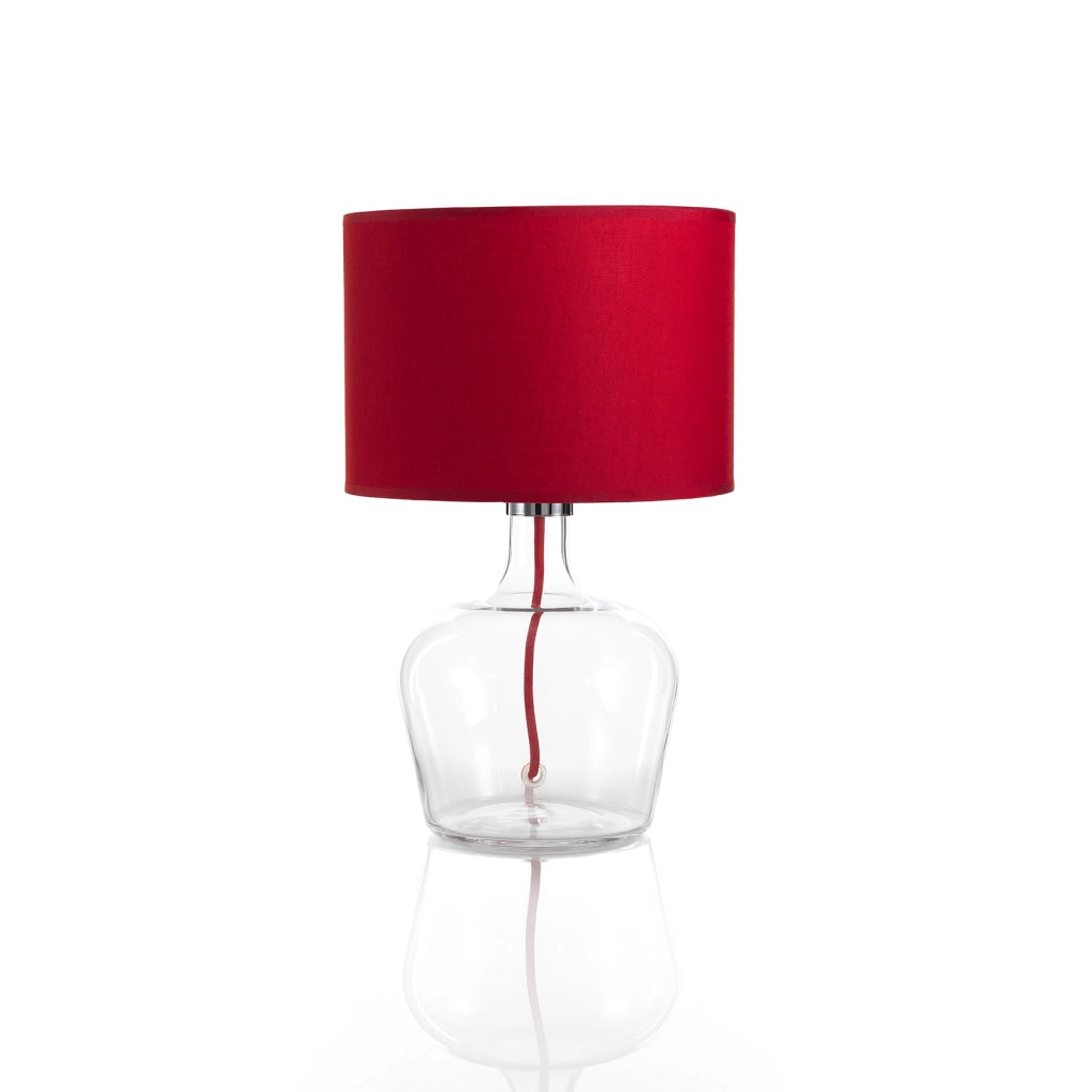 Lampada da tavolo BRUMA rosso
