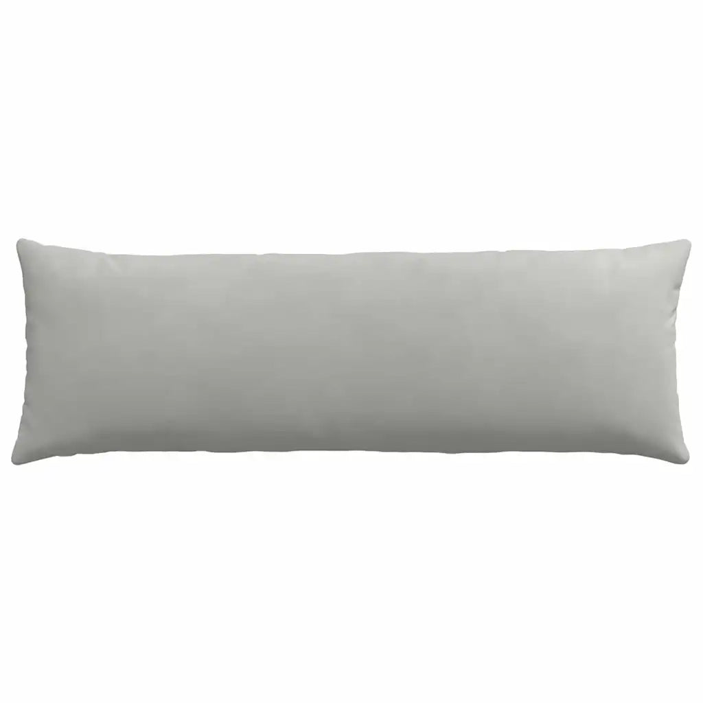 Cuscini da Divano 2 pz | Cuscini per sedie Grigio chiaro 120 x 40 cm Tessuto